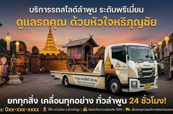 รถสไลด์ ลำพูน