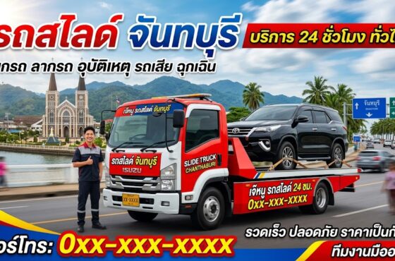 รถสไลด์ จันทบุรี