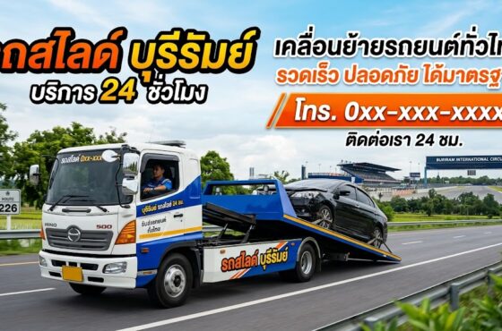รถสไลด์ บุรีรัมย์