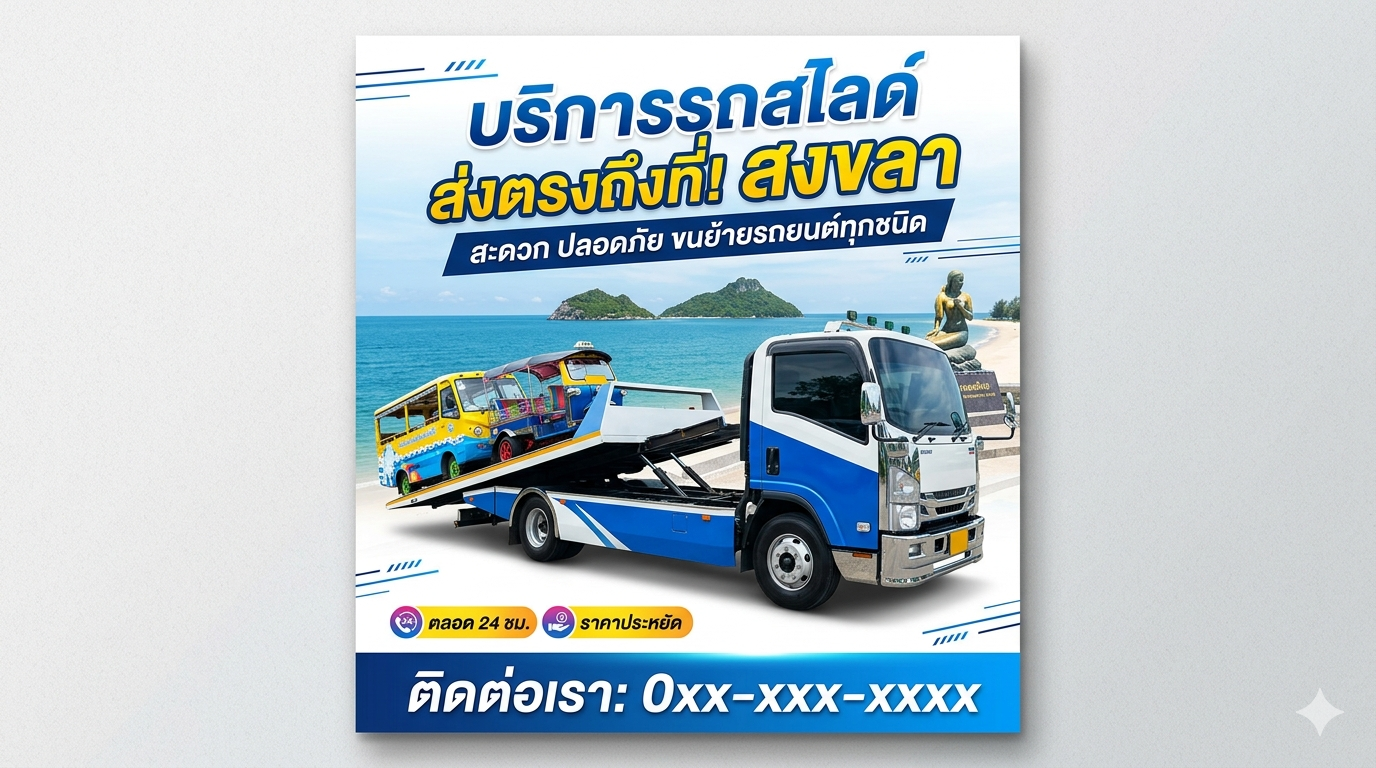 รถสไลด์ สงขลา