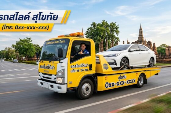 รถสไลด์ สุโขทัย